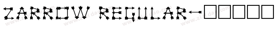 Zarrow Regular字体转换